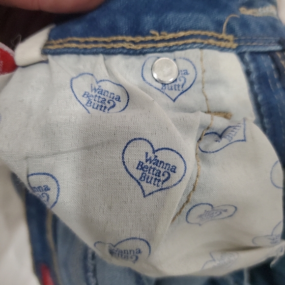 YMI Blue Skinny Jeans Size 3 Medium Wash Stretch Denim - Picture 9 of 9